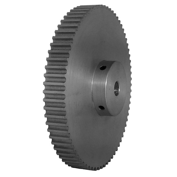 B B Manufacturing 72-5M09-6A5, Timing Pulley, Aluminum, Clear Anodized,  72-5M09-6A5